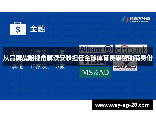 从品牌战略视角解读安联担任全球体育赛事赞助商身份 从品牌战略视角解读安联担任全球体育赛事赞助商身份