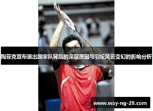 陶菲克宣布退出国家队背后的深层原因与羽坛风云变幻的影响分析 陶菲克宣布退出国家队背后的深层原因与羽坛风云变幻的影响分析